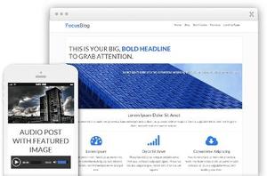 FocusBlog WordPress Business Website Theme
