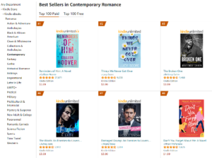 Contemporary Romance Best Sellers