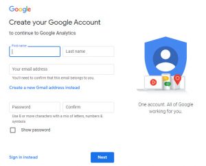 01 Create Your Google Account