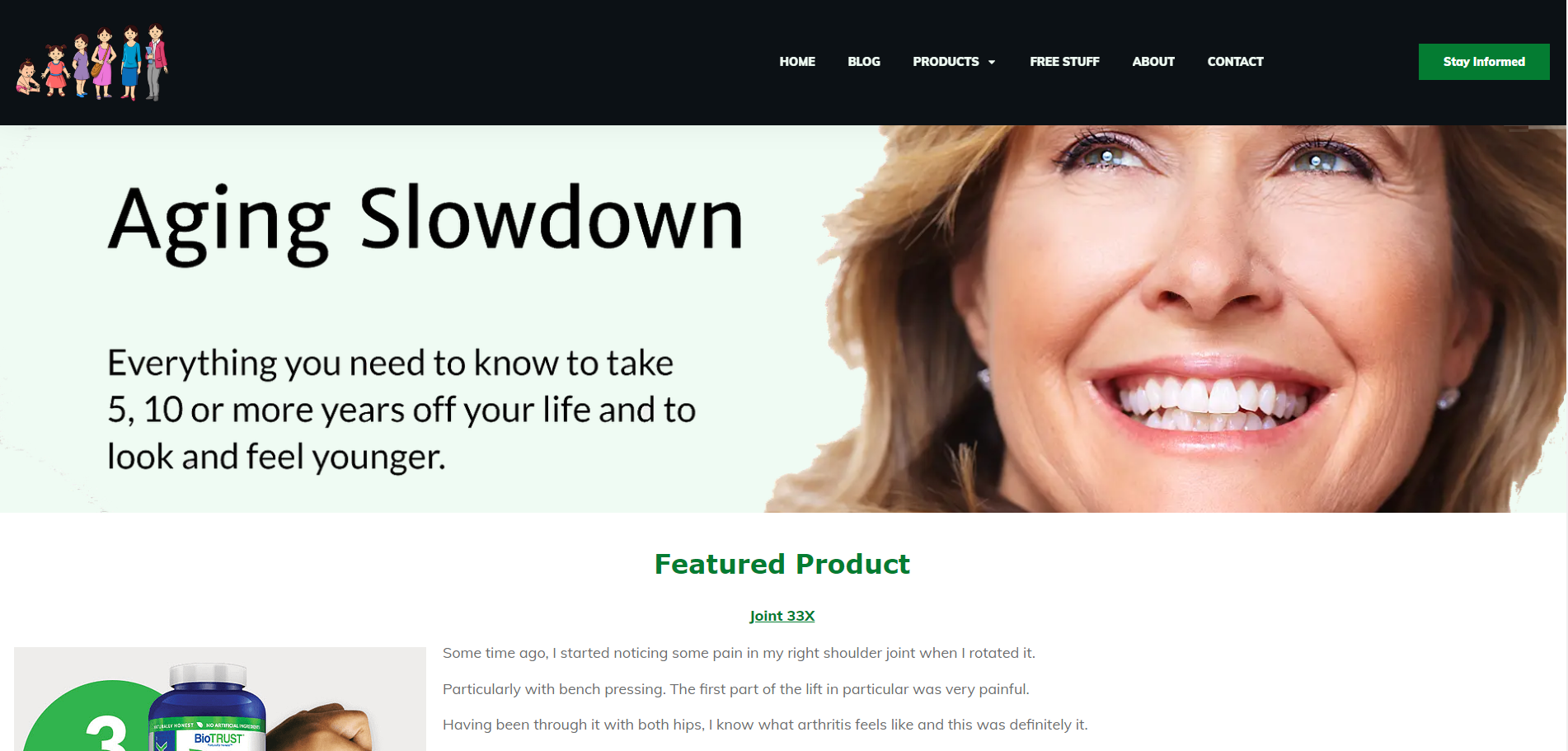 Affiliate Marketing Website Aging Slowdown